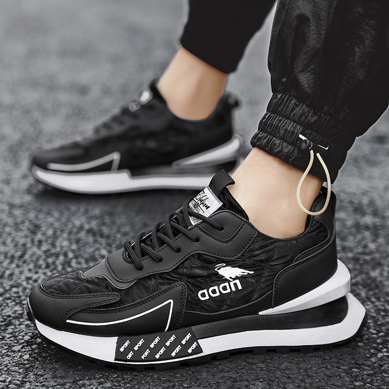 Kvaliteetsed paksu tallaga hingavad sportlikud vabaaja meeste kingad Torre pehme talla ja pehme pinnaga trendikad meeste kingad üliõpilastele Torre