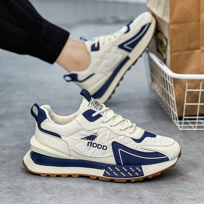 Kvaliteetsed paksu tallaga hingavad sportlikud vabaaja meeste kingad Torre pehme talla ja pehme pinnaga trendikad meeste kingad üliõpilastele Torre