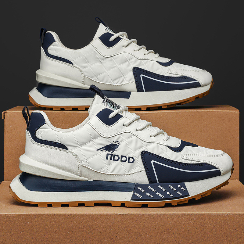 Kvaliteetsed paksu tallaga hingavad sportlikud vabaaja meeste kingad Torre pehme talla ja pehme pinnaga trendikad meeste kingad üliõpilastele Torre