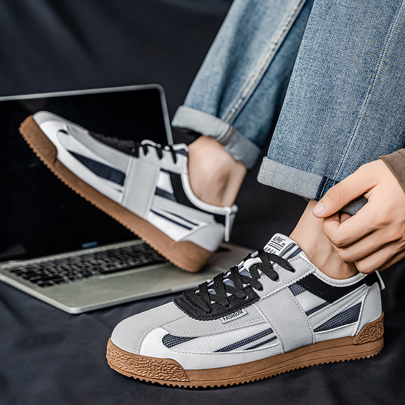 Suvised hingavad meeste vabaaja mitmekülgsed igapäevased tossud, mood, tipptasemel, trendikad, värviblokeerivad, mugavad ja trendikad kingad