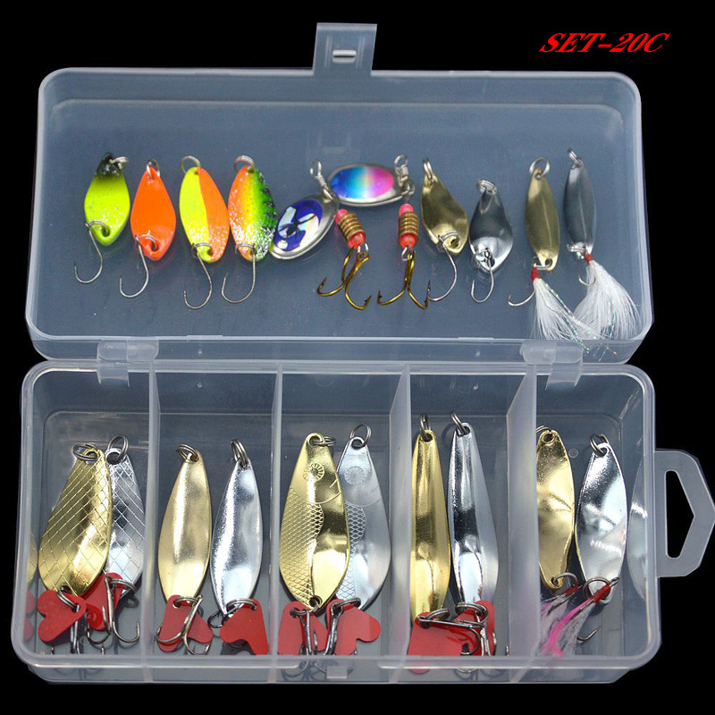 Didmeninė prekyba 21 vnt. masalo rinkiniu, masalų priedais, netikru masalu, kietu masalu, minkštu masalu, žvejybos reikmenimis, masalų blizgučiais