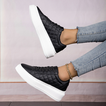 2025 Νέα Γυναικεία Πολυχρηστικά Παπούτσια με Χοντρή Σόλα, Ελαφριά, Αναπνέοντα, Φοιτητικά, Καθημερινά Παπούτσια με Μαλακή Σόλα, Λευκά Αθλητικά Παπούτσια