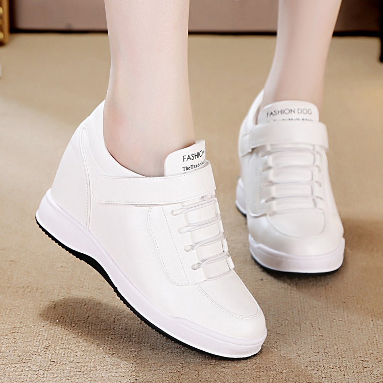 Pantofi de toamnă 2025 pentru femei, pantofi noi cu toc plat, en-gros, pantofi casual pentru studenți, pantofi cu velcro, Dropshipping