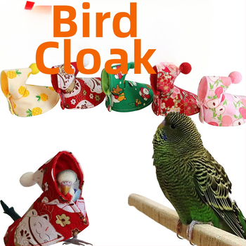 Piiriülene hulgimüük papagoi keep väike keep linnuriided paksendatud külmakindel soe tiigrinahk Xuanfengi ülerõivaste tarvikud