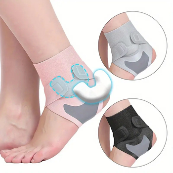 „Amazon“ čiurnos apsauga nuo patempimo, elastinga, fiksuota sportinė čiurnos apsauga krepšiniui, kvėpuojanti, silikoninė, prispaudžiama čiurnos apsauga