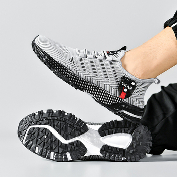 Piiriülesed pluss-suuruses suvised meeste kingad, hingavad võrgust vabaajajalatsid, jooksujalatsid, kulumiskindlad spordijalatsid hulgimüügist