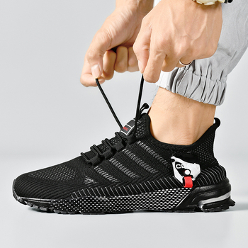 Piiriülesed pluss-suuruses suvised meeste kingad, hingavad võrgust vabaajajalatsid, jooksujalatsid, kulumiskindlad spordijalatsid hulgimüügist