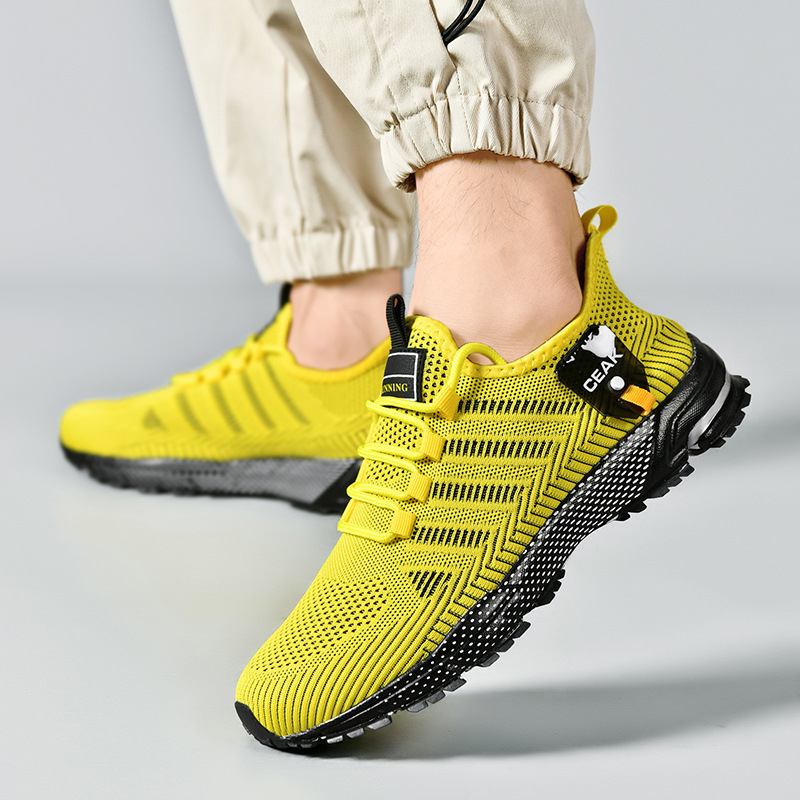 Piiriülesed pluss-suuruses suvised meeste kingad, hingavad võrgust vabaajajalatsid, jooksujalatsid, kulumiskindlad spordijalatsid hulgimüügist