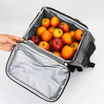 Piiriülene uus õlakott, suure mahutavusega piknikukott, külma õlle kott, Oxfordi riidest paksendatud jääkott