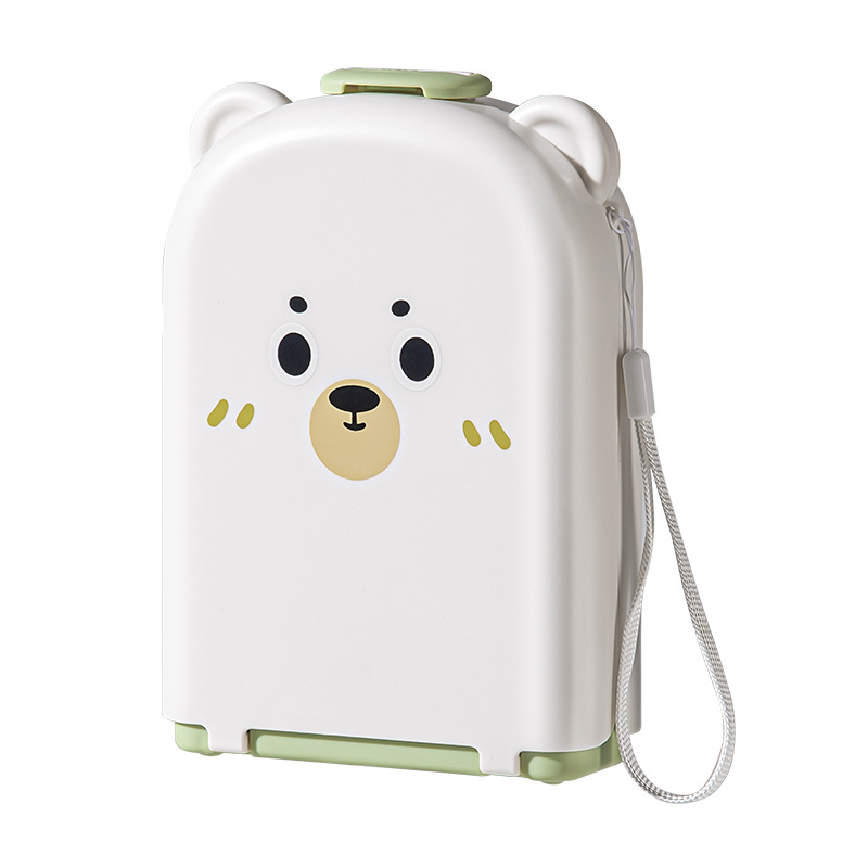 Nešiojamas buteliukų šepetėlis naujagimio valymo šepetėlis kelioninei laikymo dėžutei, tinkantis „Shizu“ silikoniniam valymo šepetėliui