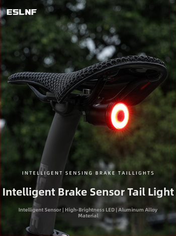 „Eslnf“ įkraunamas dviračio galinis žibintas, didelio ištvermės naktinis dviračių žibintas, plento dviračių žibintas, kalnų dviračių įranga