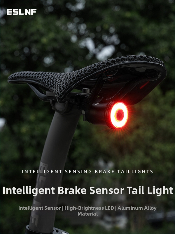 „Eslnf“ įkraunamas dviračio galinis žibintas, didelio ištvermės naktinis dviračių žibintas, plento dviračių žibintas, kalnų dviračių įranga