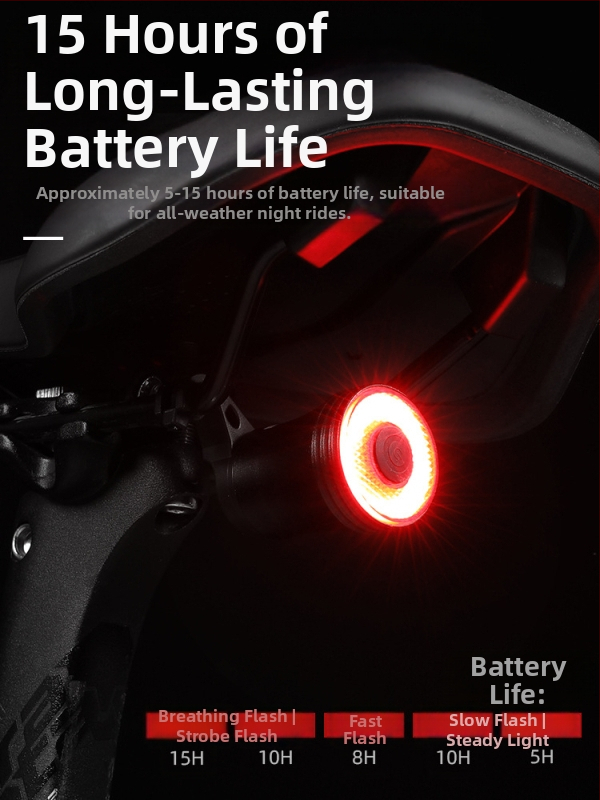 Eslnf zadné svetlo na bicykel, nabíjateľné, vysoko odolné, nočné cyklistické svetlo, cestné bicykle, cyklistické svetlo, horské bicykle, cyklistické vybavenie