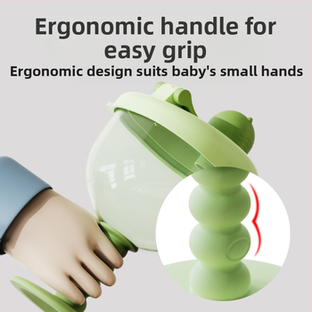 Kūdikių mokymosi geriamojo puodelio taurė PP medžiagos namų apyvokos vaikams skirta šiaudelio formos puodelis, apsaugantis nuo kritimo, pieno puodelis su svarstyklėmis, didmeninė prekyba