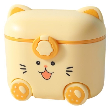 Кутия за мляко на прах за котенца, преносима кутия за мляко на прах за бебета, мини кутия за опаковка на мляко на прах, отделение за мляко на прах, място за търговия на едро