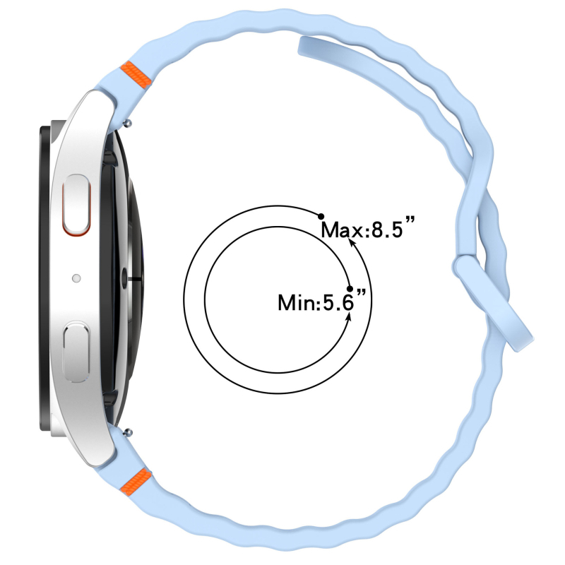 Big Money Tree sobib Samsung Watch7 lainelise mustriga õmblusrihmaga Watch7/6/5/4 Sport hõbedase pandlaga Fe rihmaga