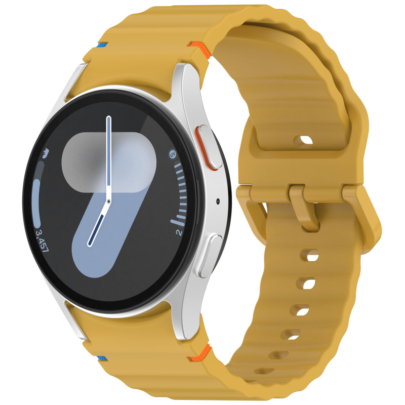 Big Money Tree sobib Samsung Watch7 lainelise mustriga õmblusrihmaga Watch7/6/5/4 Sport hõbedase pandlaga Fe rihmaga