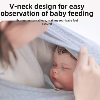 Žindymo prieglobsčio rankšluostis pavasarį ir rudenį maitinimo metu, apsaugantis nuo šviesos, artefaktinis krūties pieno audinys, daugiafunkcis, kvėpuojantis, kvėpuojantis žindymo audinys