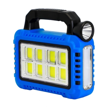 Uus päikeseenergial laetav multifunktsionaalne kaasaskantav lamp välistingimustes kasutatav tugev valgusvalgustus prožektor avariitöölamp taskulamp