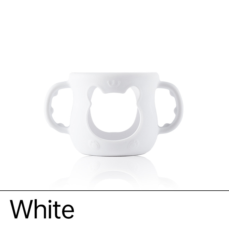 Fit Feili/Puxin Anyi naturaalsest klaasist pudeli silikoonümbris 8oz 4oz pudeli silikoonümbris käepidemega