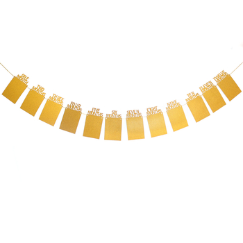 Διασυνοριακή σημαία κορνίζας γενεθλίων Ιανουαρίου-Δεκεμβρίου, διακόσμηση πάρτι γενεθλίων για παιδιά, σημαία γενεθλίων χονδρικής προσαρμογής