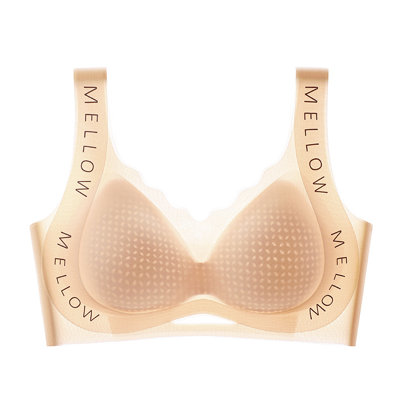 Καλοκαιρινό, λεπτό, αθλητικό σουτιέν με γράμματα και ραφές, για γυναίκες, μεγάλο στήθος, μικρό, χωρίς ατσάλι, με δαχτυλίδια, για μεγάλα μεγέθη