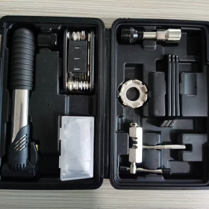 Kombinovaná sada náradia na opravu bicyklov, veľký nástroj, viacúčelová kombinovaná sada náradia na opravu bicyklov