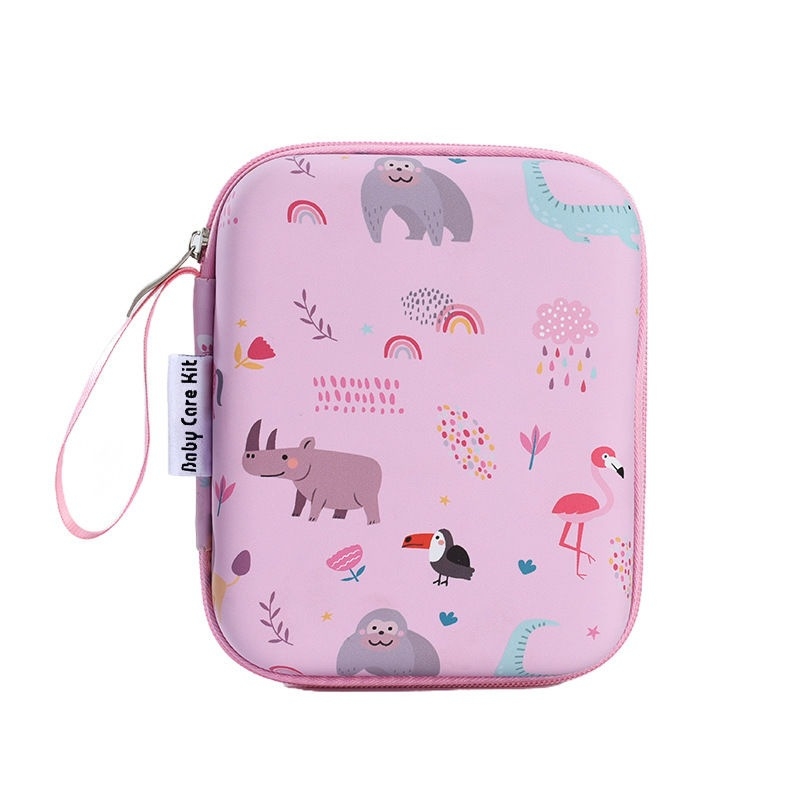 Motinos ir kūdikio prekės, vaikiškų kūdikių nagų kirpimo žirklutės, 20 dalių rinkinys, 14 dalių rinkinys, šukos, žirklės, priežiūros priemonės, apsauginis Eva krepšys