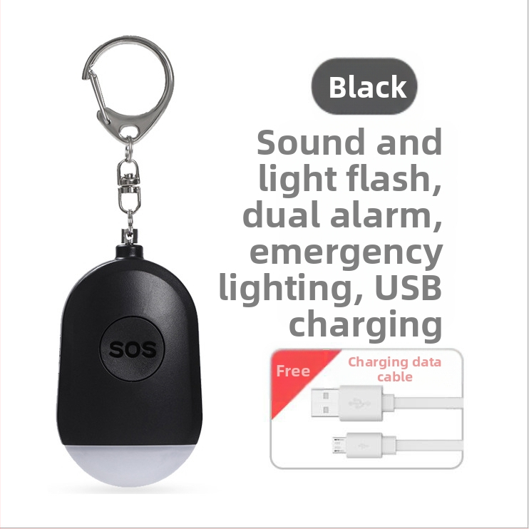 Личен Wolf Alarm Акумулаторно Фенерче Преносим Преносим Интелигентен Външен SOS