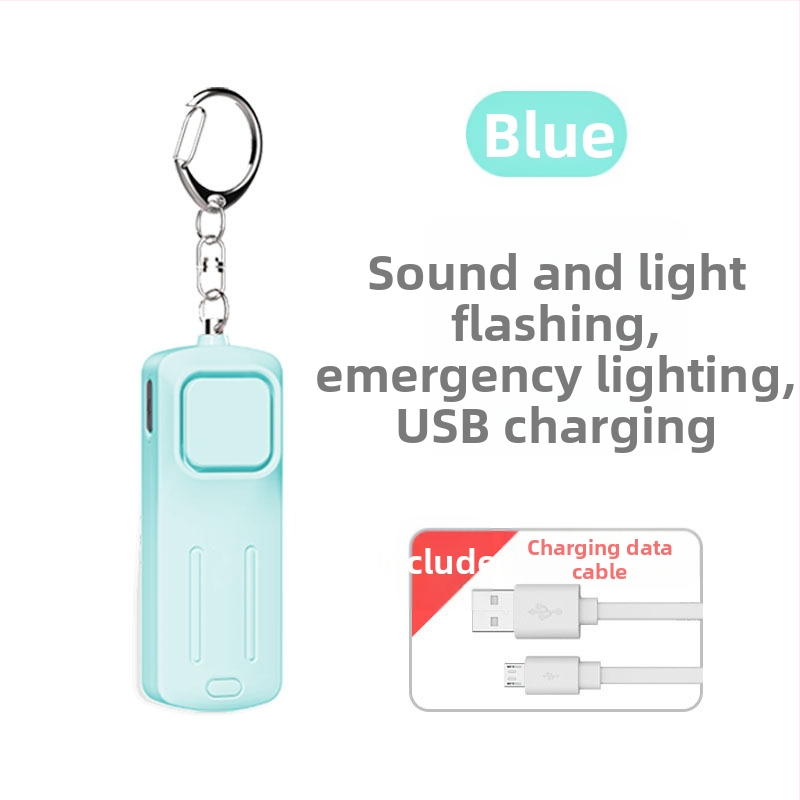 Личен Wolf Alarm Акумулаторно Фенерче Преносим Преносим Интелигентен Външен SOS