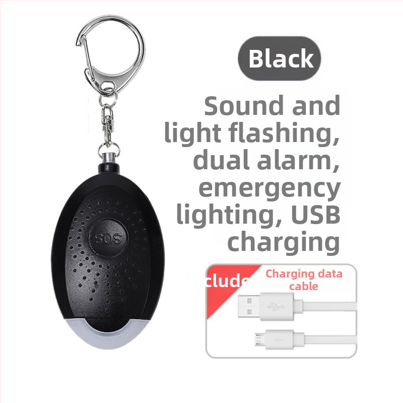 Личен Wolf Alarm Акумулаторно Фенерче Преносим Преносим Интелигентен Външен SOS