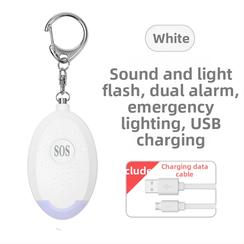 Личен Wolf Alarm Акумулаторно Фенерче Преносим Преносим Интелигентен Външен SOS