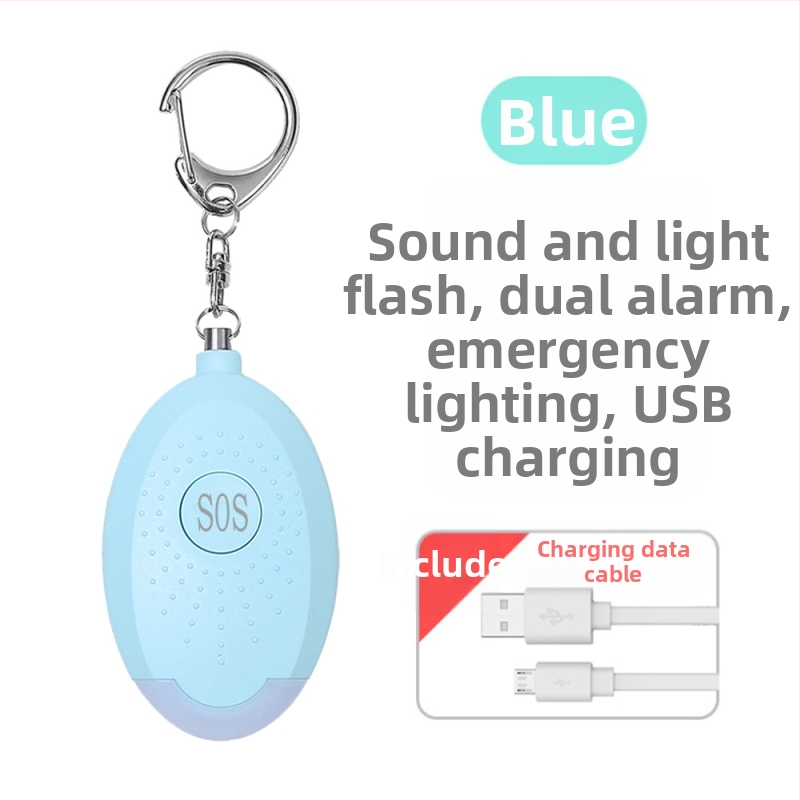 Личен Wolf Alarm Акумулаторно Фенерче Преносим Преносим Интелигентен Външен SOS