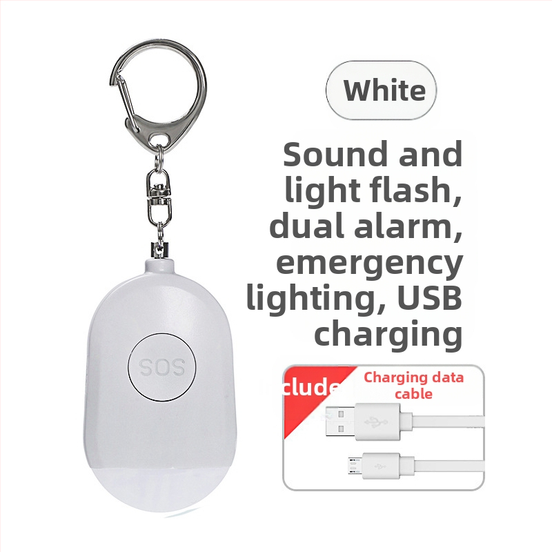 Личен Wolf Alarm Акумулаторно Фенерче Преносим Преносим Интелигентен Външен SOS