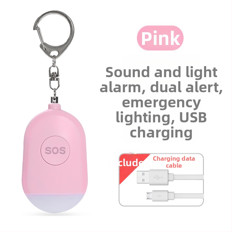 Личен Wolf Alarm Акумулаторно Фенерче Преносим Преносим Интелигентен Външен SOS