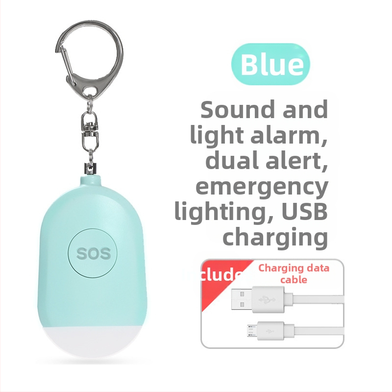 Личен Wolf Alarm Акумулаторно Фенерче Преносим Преносим Интелигентен Външен SOS