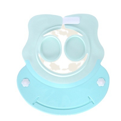 Zhiyan Mommy Frog vaikiška silikoninė dušo kepuraitė su ausų apsauga ir priežiūra, kūdikių šampūnas, vaikų šampūno kepuraitė