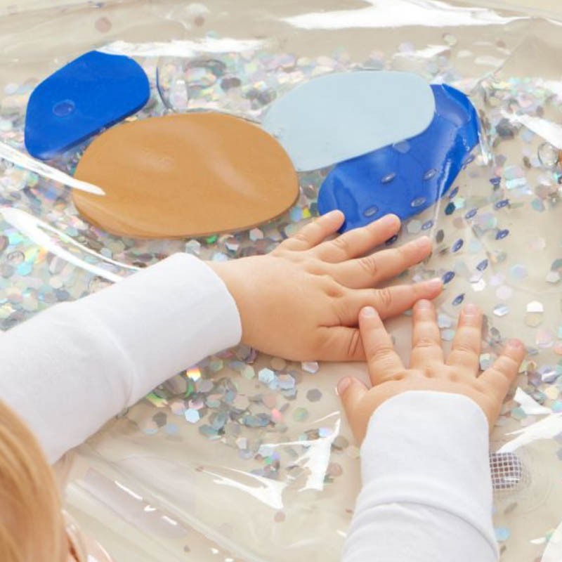 Kūdikių vandens kilimėlis, šviečiantis kilimėlis, pripučiamas ledo kilimėlis, kūdikiams skirtas pripučiamas vandens kilimėlis, vaikiškas ledo kilimėlis