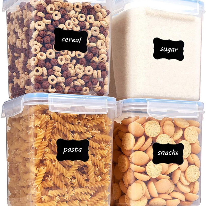 Tarpvalstybinis virtuvinių grūdų laikymo dėžių, plastikinių maistinių stiklainių, 2,5 l talpos stiklainių tiekimas