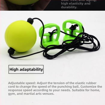 Kiiruspall Löögivaba imemispoksi reaktsioonikiiruse treeningpall Kodumajapidamises ventileeriv kõikumisvõitlustreeningpall