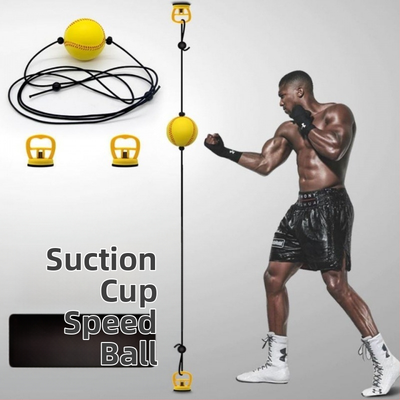 Kiiruspall Löögivaba imemispoksi reaktsioonikiiruse treeningpall Kodumajapidamises ventileeriv kõikumisvõitlustreeningpall