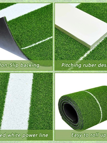 Softpalli viskematt, pesapalli viskematt, roheline viskematt, kunstmuru viskematt