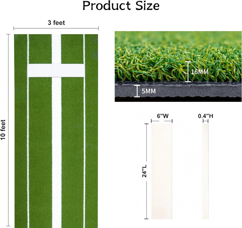 Softpalli viskematt, pesapalli viskematt, roheline viskematt, kunstmuru viskematt