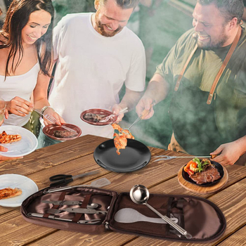 Τσάντα αποθήκευσης μαγειρικών σκευών εξωτερικού χώρου για κάμπινγκ, φορητή τσάντα αποθήκευσης, επιτραπέζια σκεύη, είδη πικνίκ, εργαλεία κάμπινγκ, αποθήκευση