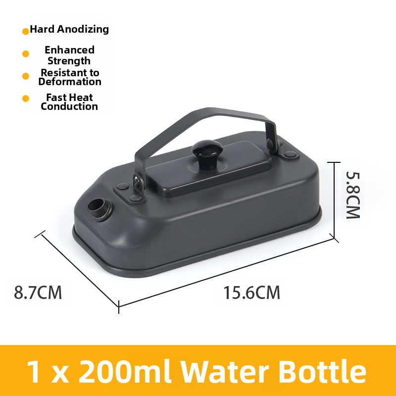 Välistingimustes kasutatav alumiiniumisulamist veekeetja kaasaskantav kokkupandav veekeetja Jaapani teekann telkimisveega keeva tee kohvikann