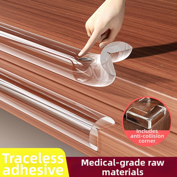 Läbipaistvad kokkupõrkevastased ribad lastele, keskkonnasõbralikud pehmed seina nurgakleebised, beebi närimislaua nurgakaitsekleebised