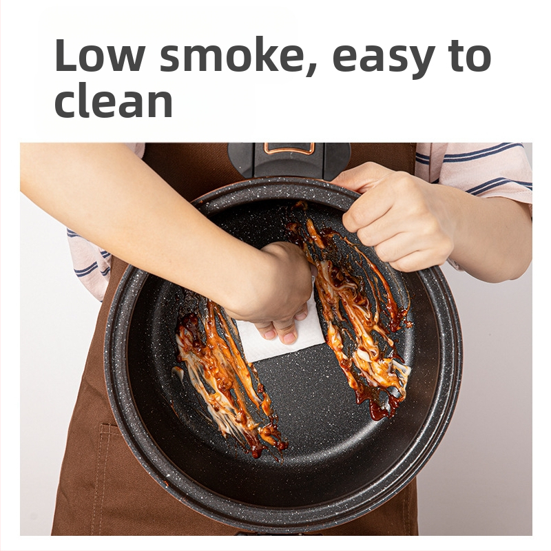 Chubby Dundun Микротенджера под налягане, домакинска незалепваща тенджера за супа Chubby Dudu, многофункционална малка индукционна печка, газова универсална тенджера за яхния