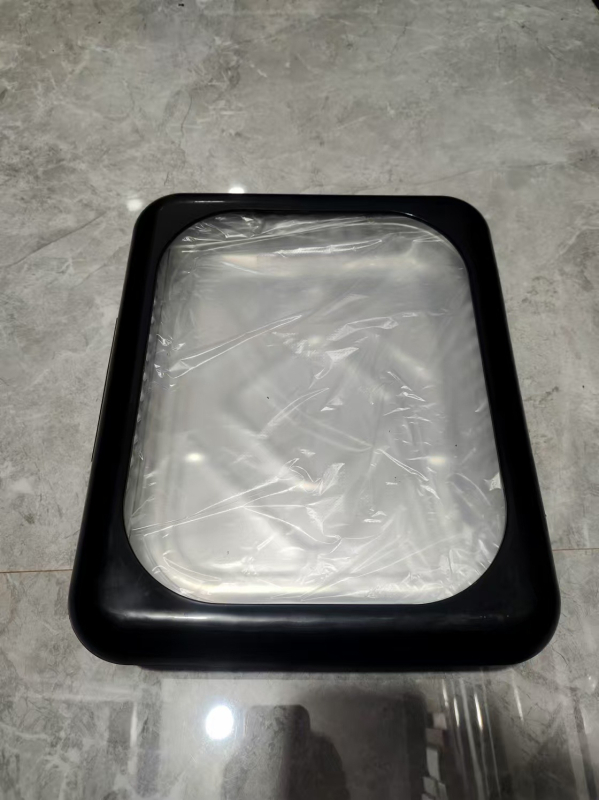 2-ühes fooliumist väljamõeldud panz plekk-paberist säilituskarp, piknikuplekk-paberist säilituskarp, plastalus