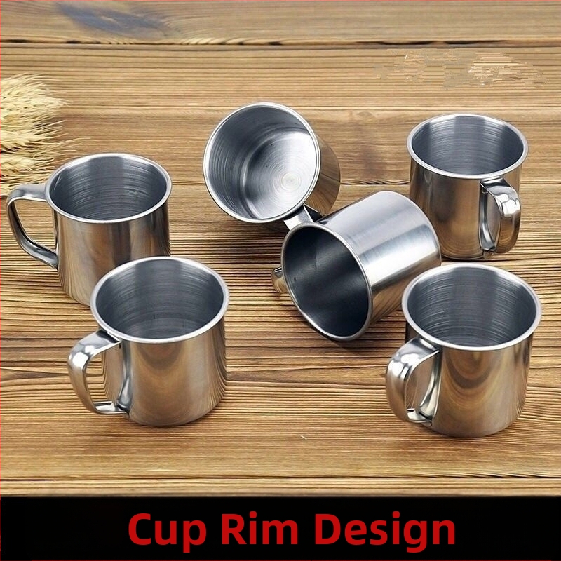 Vandens puodelis, 304 nerūdijančio plieno, burnos puodelis, vaikų darželio mokinių arbatos indelis, sutirštintas pienas, bendrabučio arbatos puodelis su dangteliu