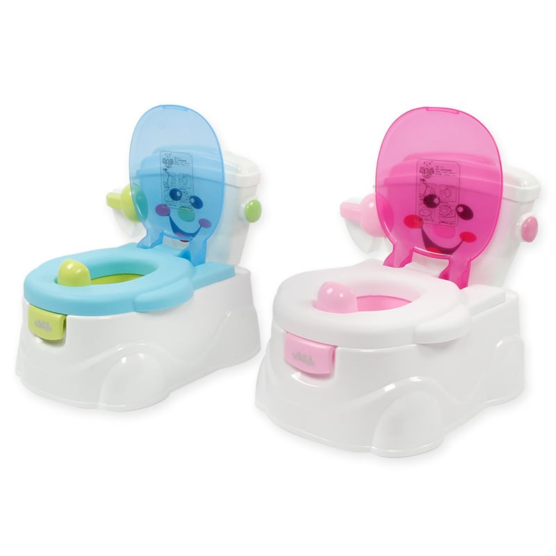 Toaletă simulatoare pentru copii, toaletă pentru copii, toaletă pentru bebeluși, toaletă auxiliară pentru sugari, toaletă din plastic extra mare cu față zâmbitoare